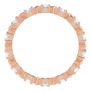 Infinity-Inspired Eternity Band