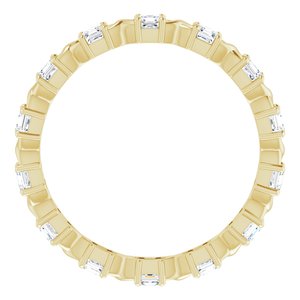 Infinity-Inspired Eternity Band
