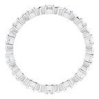 Infinity-Inspired Eternity Band