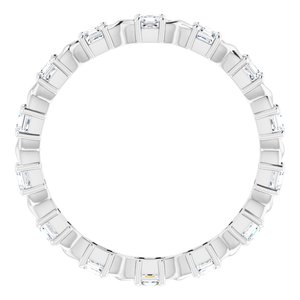 Infinity-Inspired Eternity Band