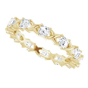 Infinity-Inspired Eternity Band