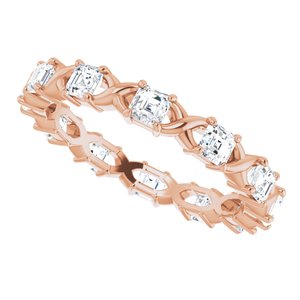 Infinity-Inspired Eternity Band