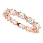 Infinity-Inspired Eternity Band