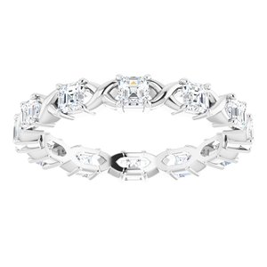 Infinity-Inspired Eternity Band