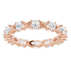 Infinity-Inspired Eternity Band