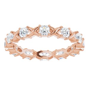 Infinity-Inspired Eternity Band