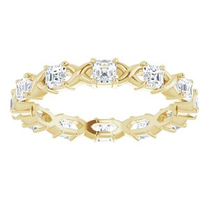 Infinity-Inspired Eternity Band