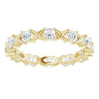 Infinity-Inspired Eternity Band