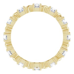 Infinity-Inspired Eternity Band
