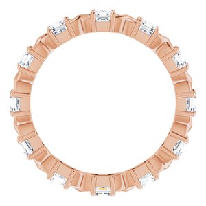 Infinity-Inspired Eternity Band