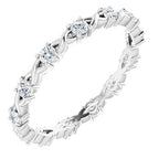 Infinity-Inspired Eternity Band