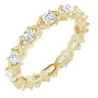 Infinity-Inspired Eternity Band