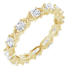 Infinity-Inspired Eternity Band