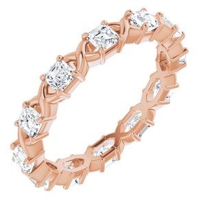 Infinity-Inspired Eternity Band