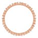 Infinity-Inspired Eternity Band