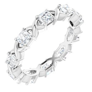 Infinity-Inspired Eternity Band
