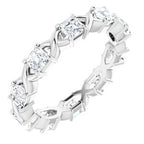 Infinity-Inspired Eternity Band