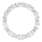 Infinity-Inspired Eternity Band