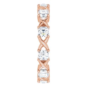 Infinity-Inspired Eternity Band