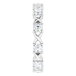 Infinity-Inspired Eternity Band