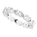 Infinity-Inspired Eternity Band