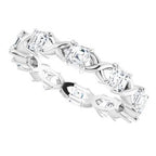 Infinity-Inspired Eternity Band