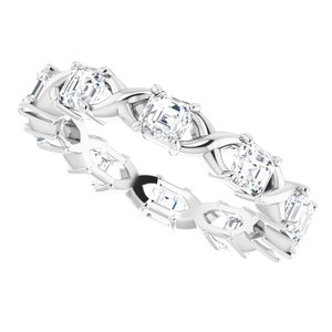 Infinity-Inspired Eternity Band