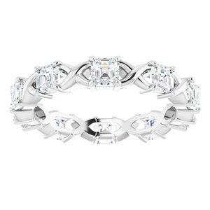 Infinity-Inspired Eternity Band