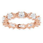 Infinity-Inspired Eternity Band