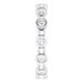 Bezel-Set Beaded Eternity Band