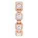 Bezel-Set Beaded Eternity Band