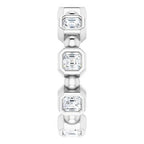 Bezel-Set Beaded Eternity Band