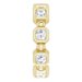 Bezel-Set Beaded Eternity Band