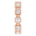 Bezel-Set Beaded Eternity Band