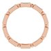 Bezel-Set Beaded Eternity Band