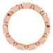 Bezel-Set Beaded Eternity Band