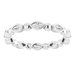 Bezel-Set Beaded Eternity Band