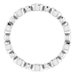 Bezel-Set Beaded Eternity Band