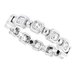 Bezel-Set Beaded Eternity Band