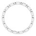 Bezel-Set Beaded Eternity Band