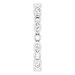 Bezel-Set Beaded Eternity Band