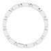 Bezel-Set Beaded Eternity Band
