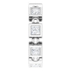 Bezel-Set Beaded Eternity Band