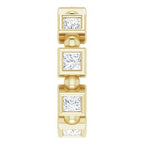 Bezel-Set Beaded Eternity Band