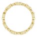 Bezel-Set Beaded Eternity Band