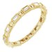 Bezel-Set Beaded Eternity Band