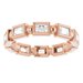 Bezel-Set Beaded Eternity Band