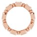 Bezel-Set Beaded Eternity Band