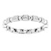Bezel-Set Beaded Eternity Band