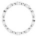 Bezel-Set Beaded Eternity Band